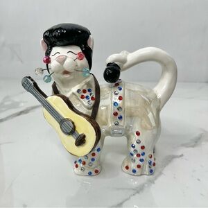 Lacombe WhimsiClay 2006 Elvis Presley Cat Figurine
